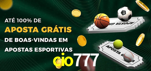 cio777 Ate 100% de Aposta Gratis